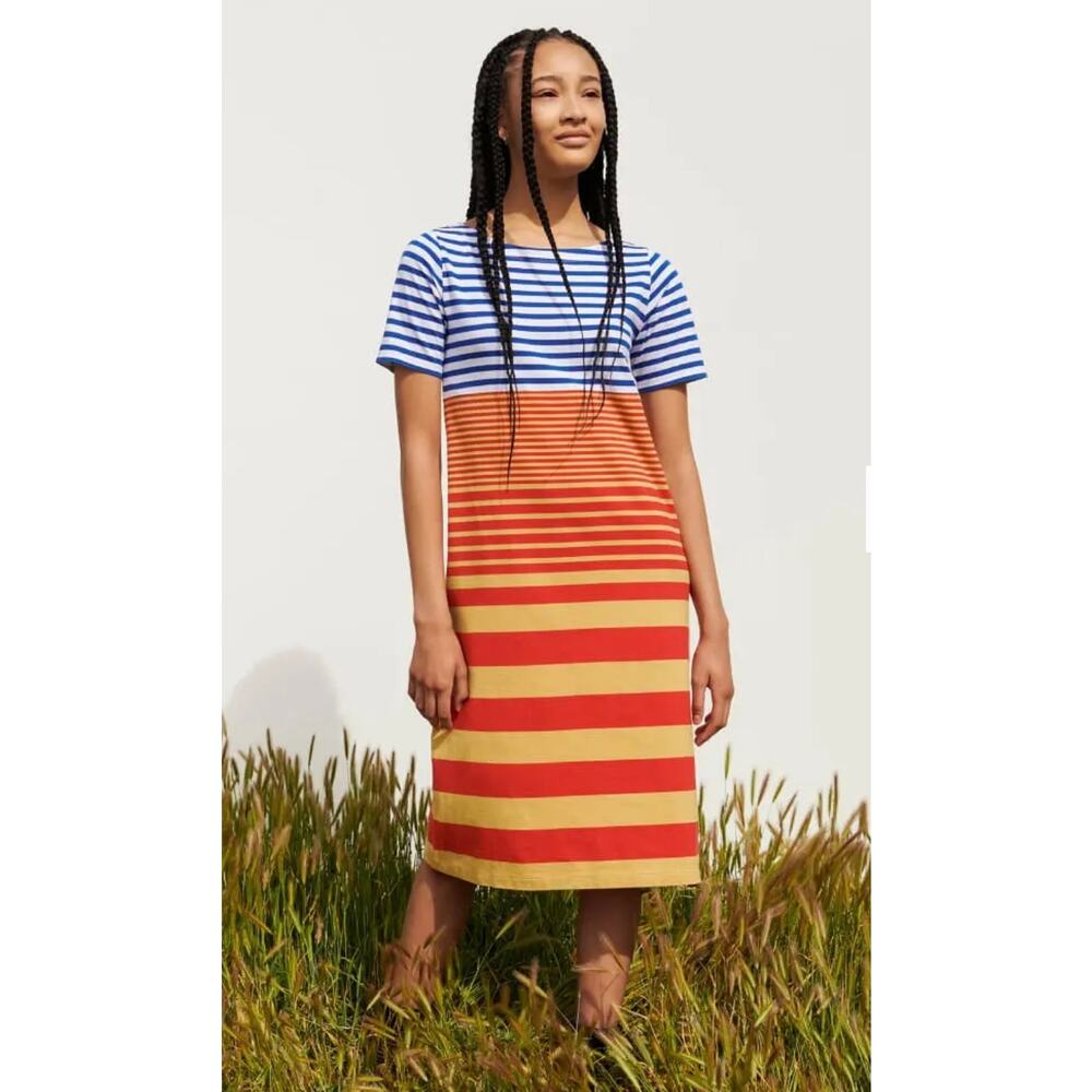 MARNI Collab with Uniqlo Striped Dress
